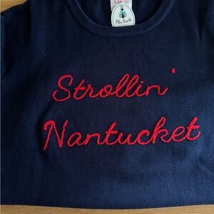 Strolling Nantucket sweater